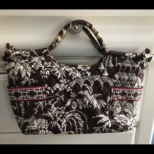 Vera Bradley small purse.  Brown/Pink.  Perfect